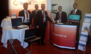 Syntells monter på RE-konferensen i Karlskrona